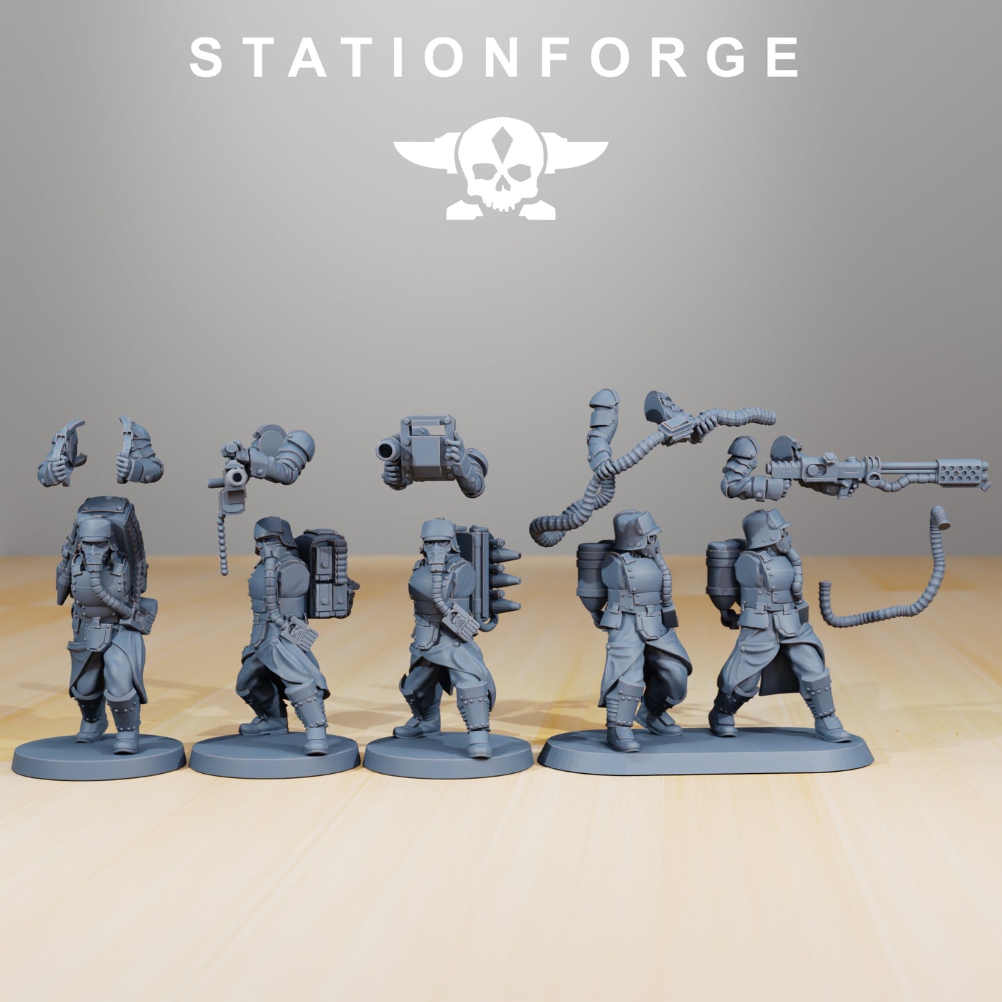 Foto del producto Minis de Tabletop de 28 mm Stationforge: Escuadrón Blindado