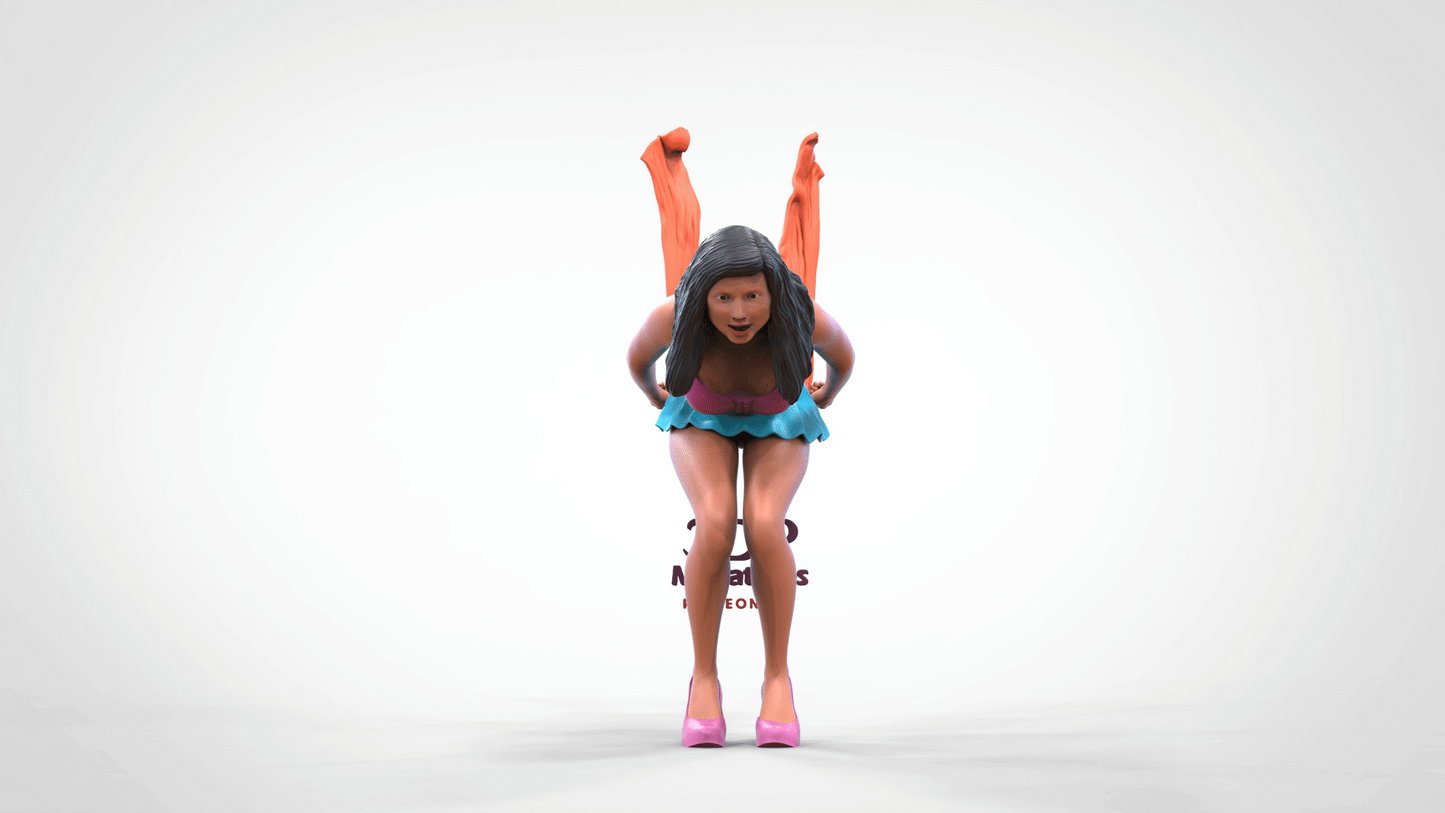 Foto del producto Diorama y modelo de miniatura: Mujer comenzando la carrera