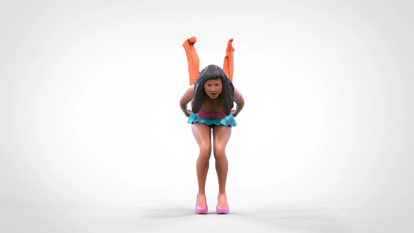 Foto del producto Diorama y modelo de miniatura: Mujer comenzando la carrera
