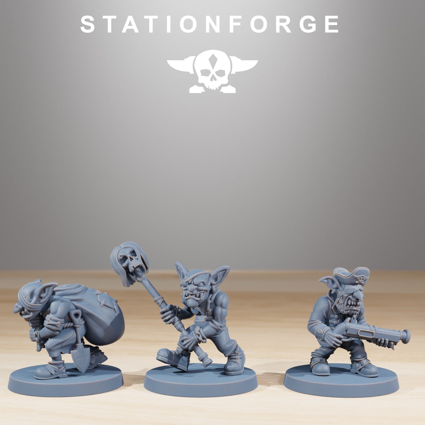 Foto del producto Minis de mesa de 28 mm Stationforge: Piratas Gobs