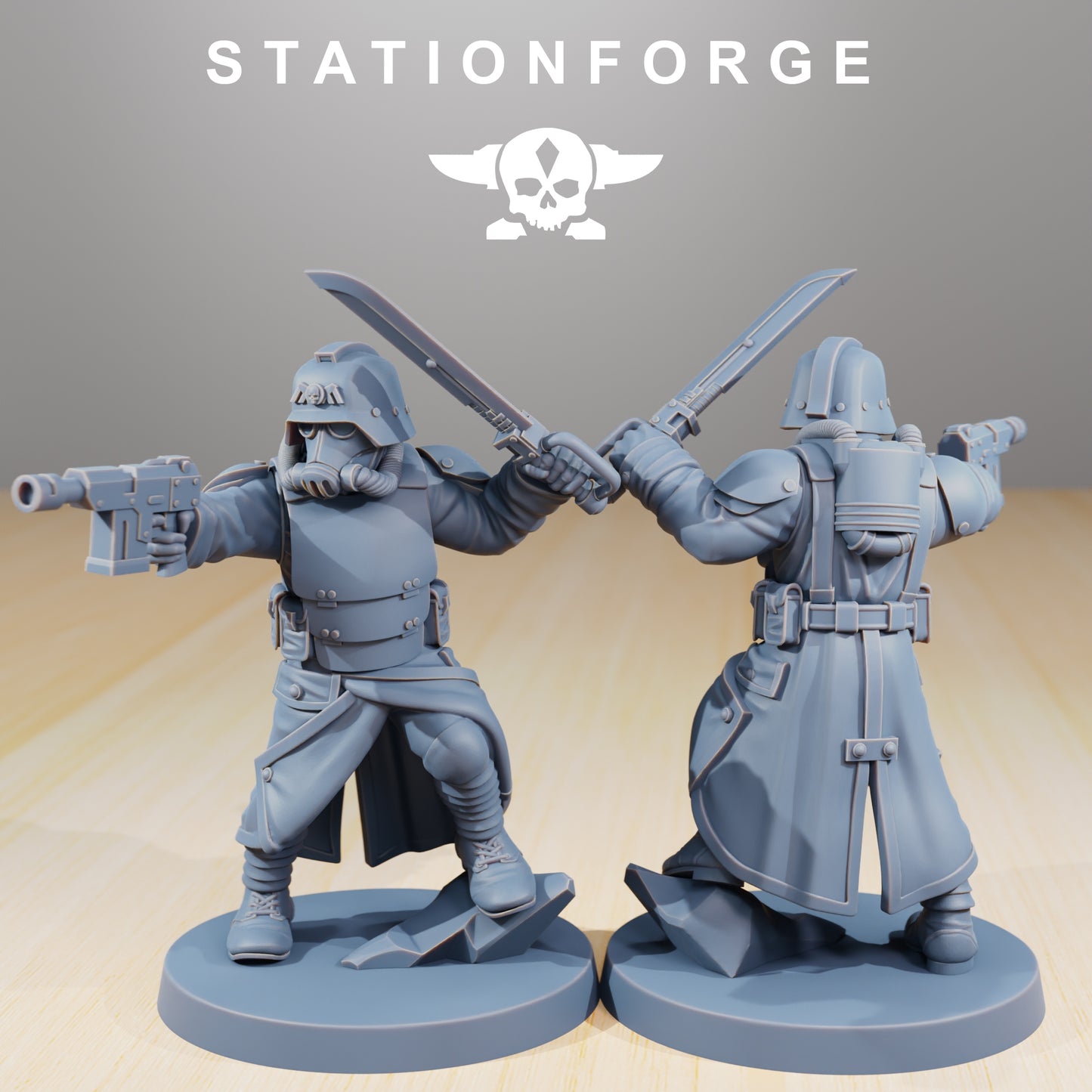 Foto del producto Minis de mesa de 28 mm Stationforge: Fuerza de Comando