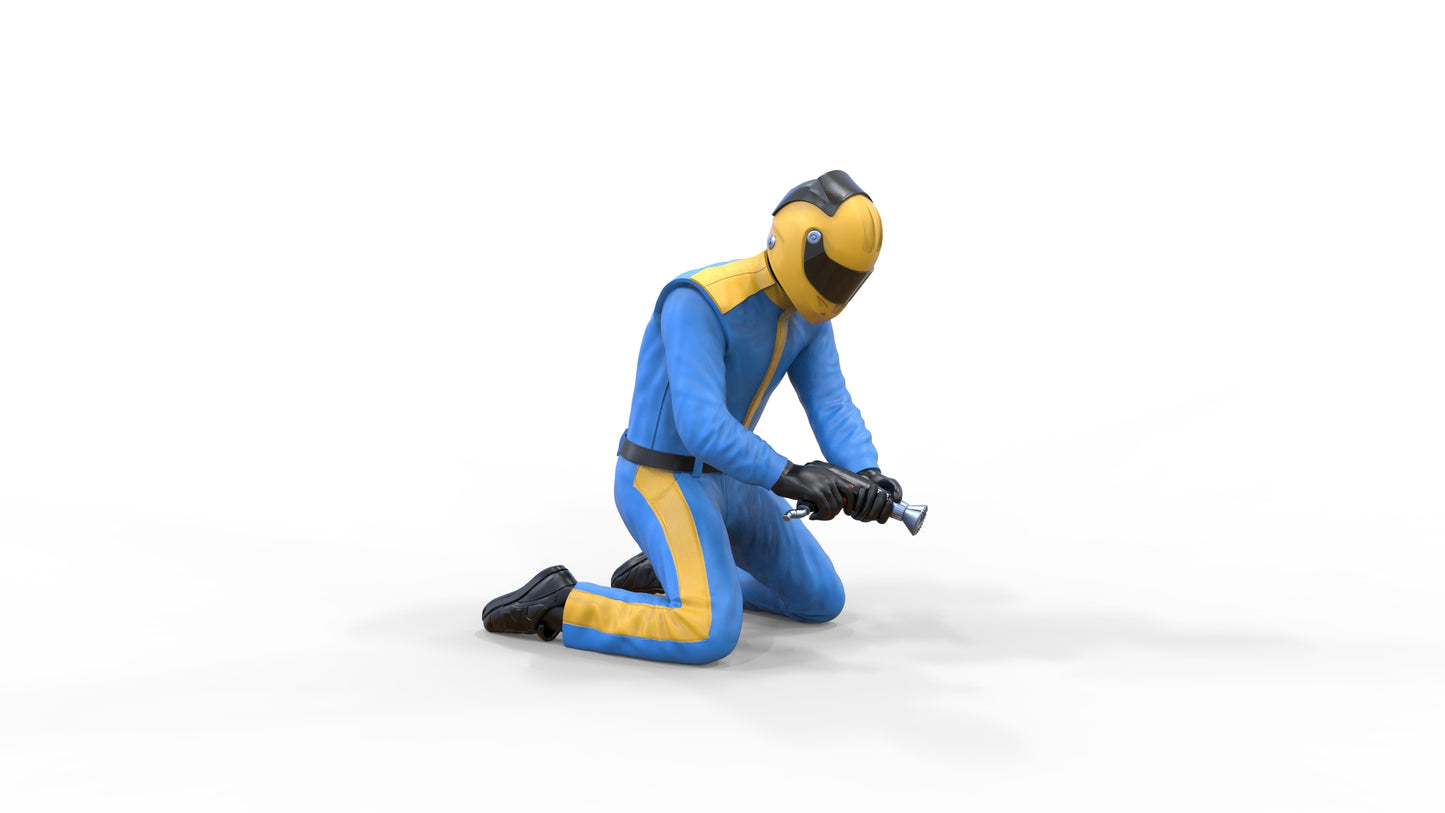 Produktfoto Diorama und Modellbau Miniatur Figur: Pit-Crew Set, 6 Figuren