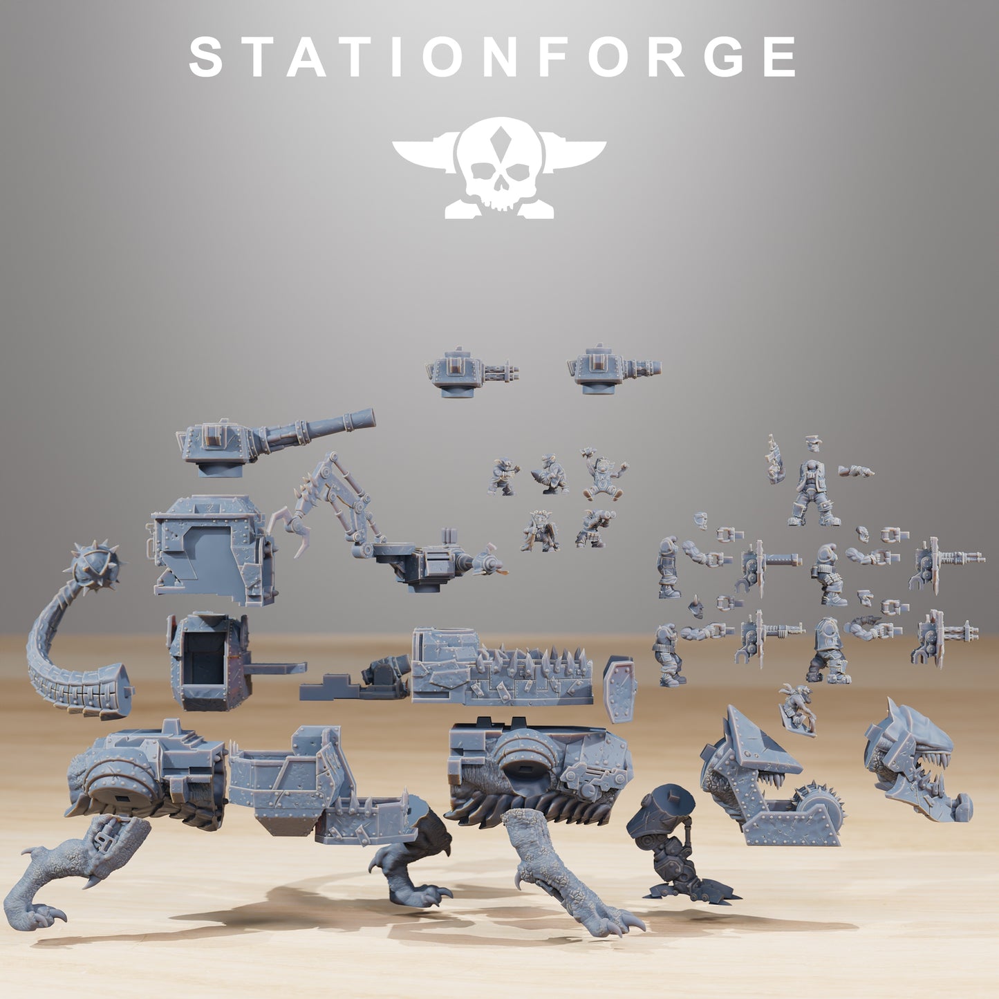 Foto del producto Minis de Tabletop de 28 mm Stationforge: Run Rolla