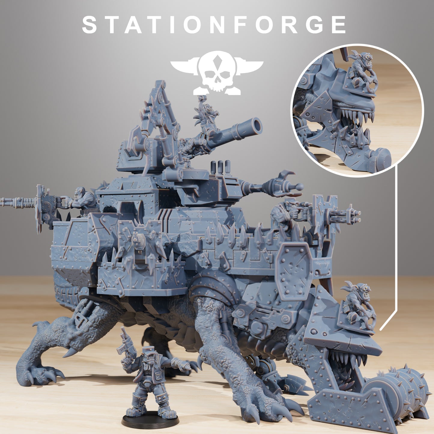 Foto del producto Minis de Tabletop de 28 mm Stationforge: Run Rolla