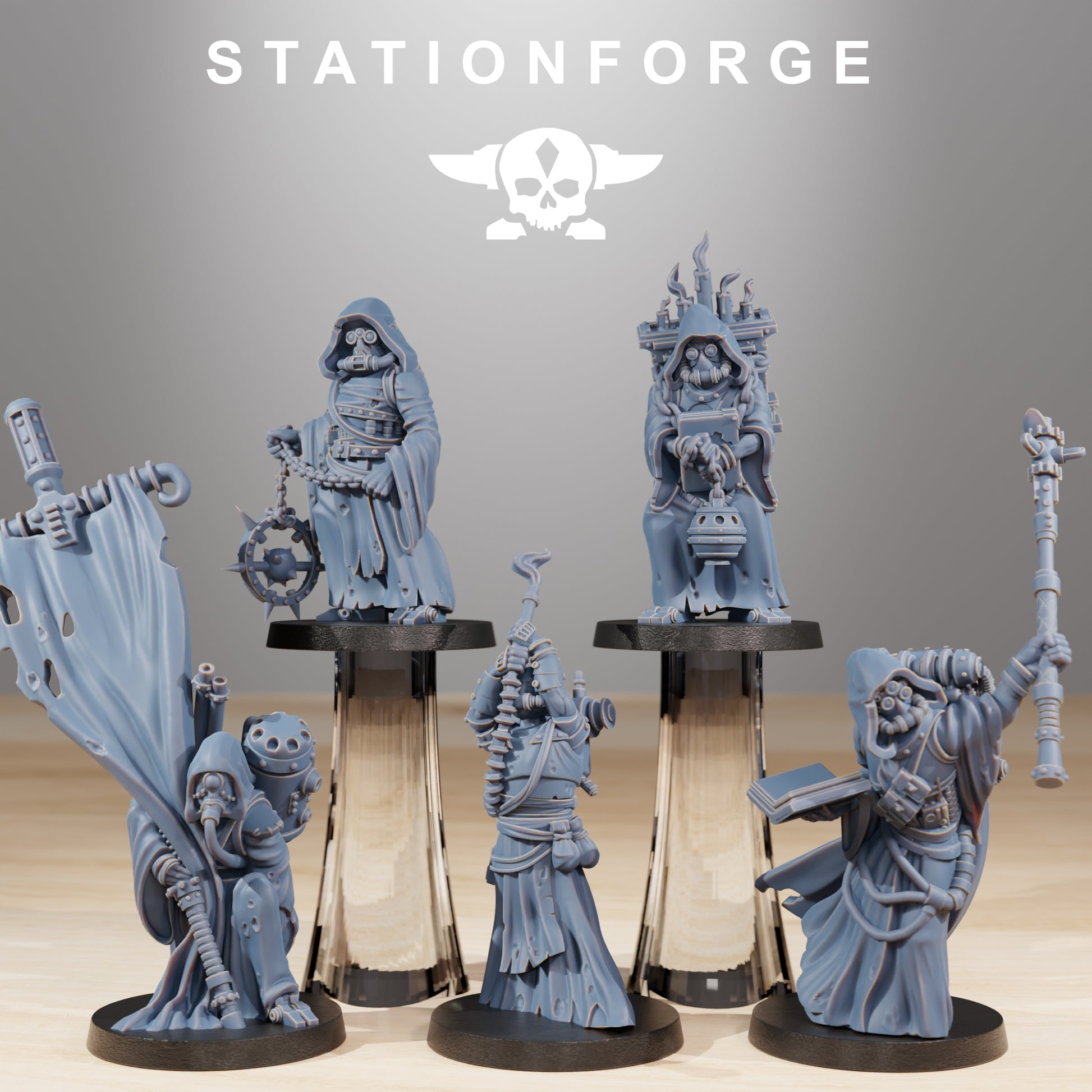 Foto del producto Minis de mesa de 28 mm Stationforge: Cultistas