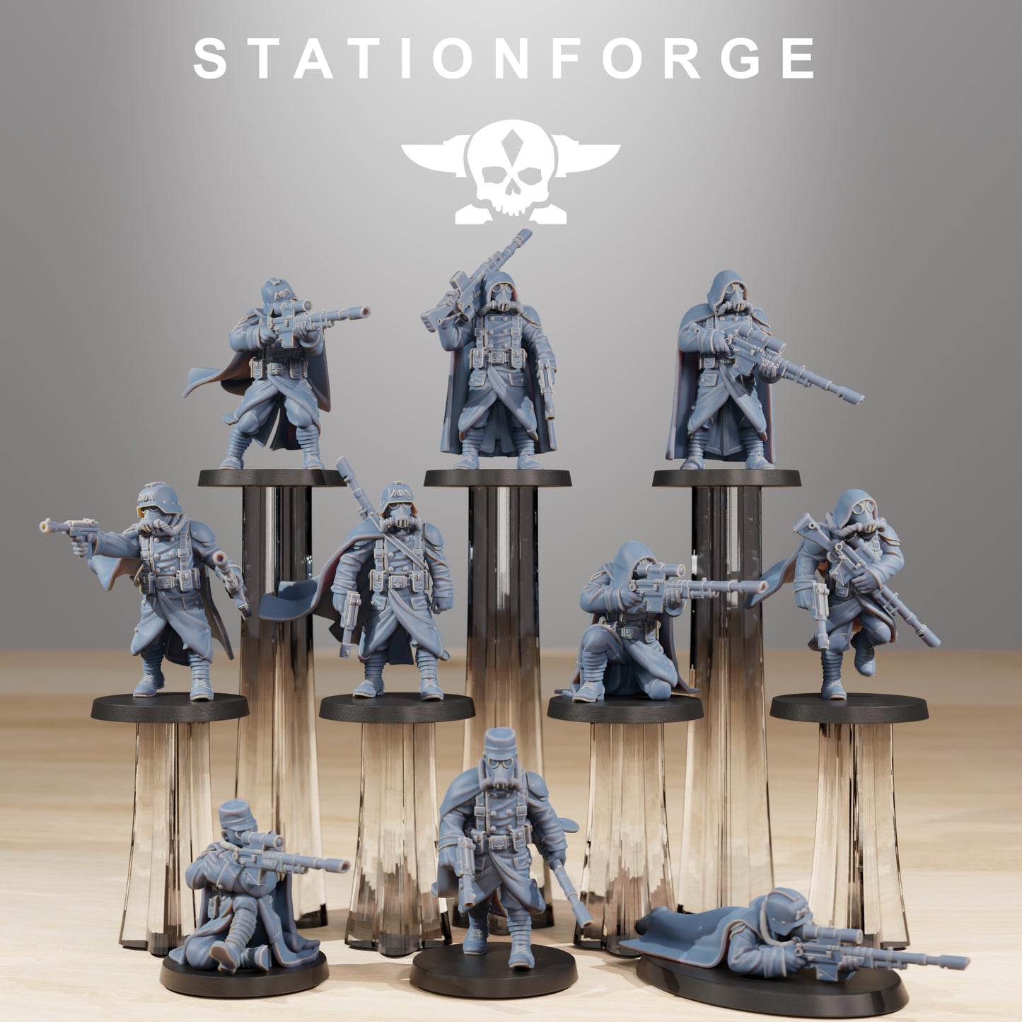 Foto del producto Minis de mesa de 28 mm Stationforge: Tiradores