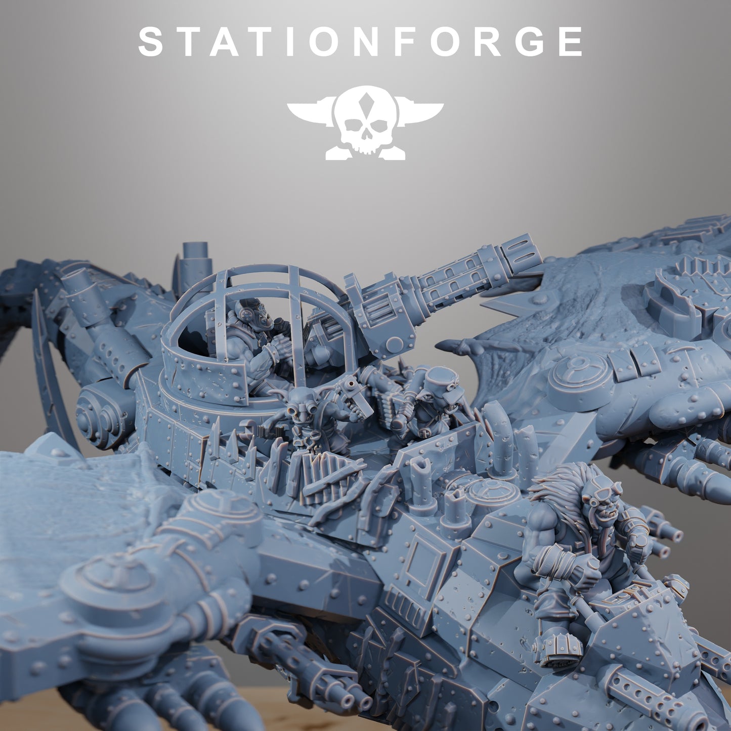 Produktfoto 28mm Tabletop Minis Stationforge: Ork Bomba
