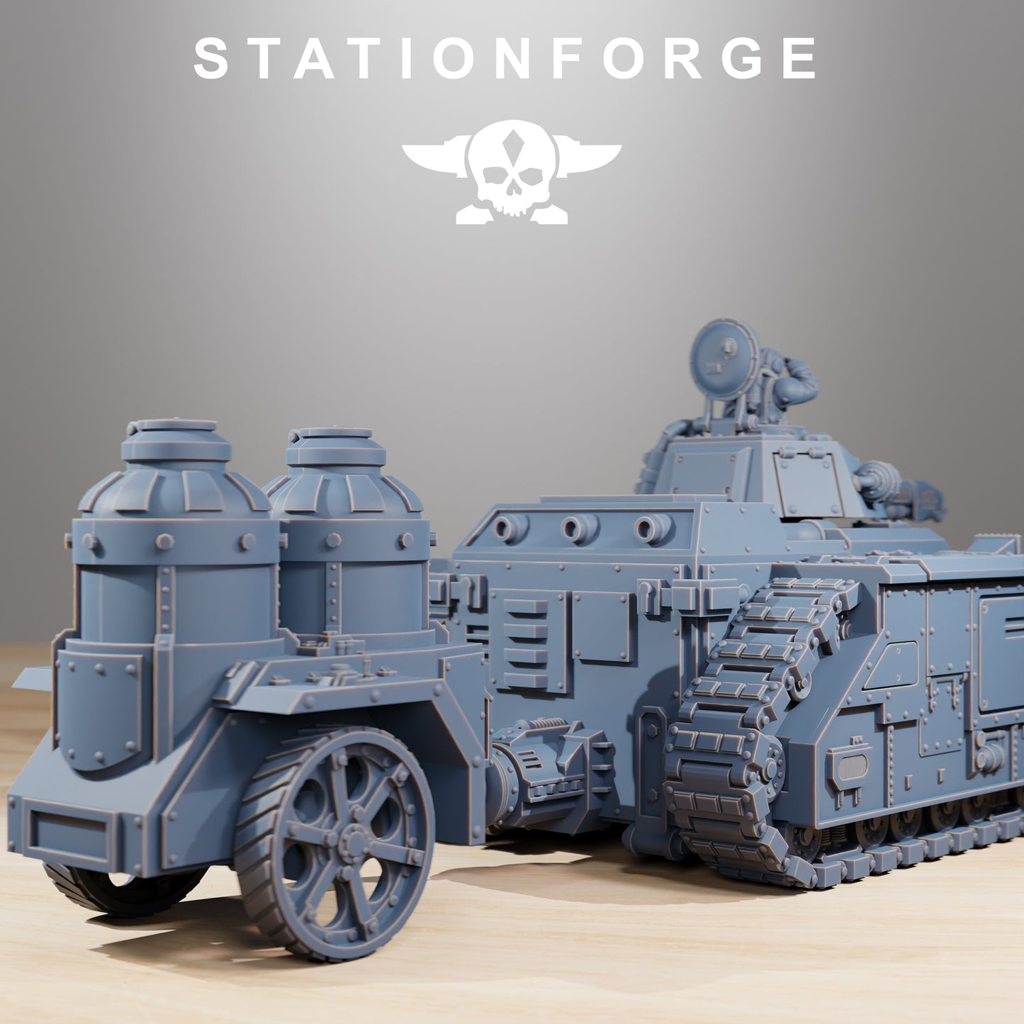 Foto del producto Minis de mesa de 28 mm Stationforge: Tanque de llamas