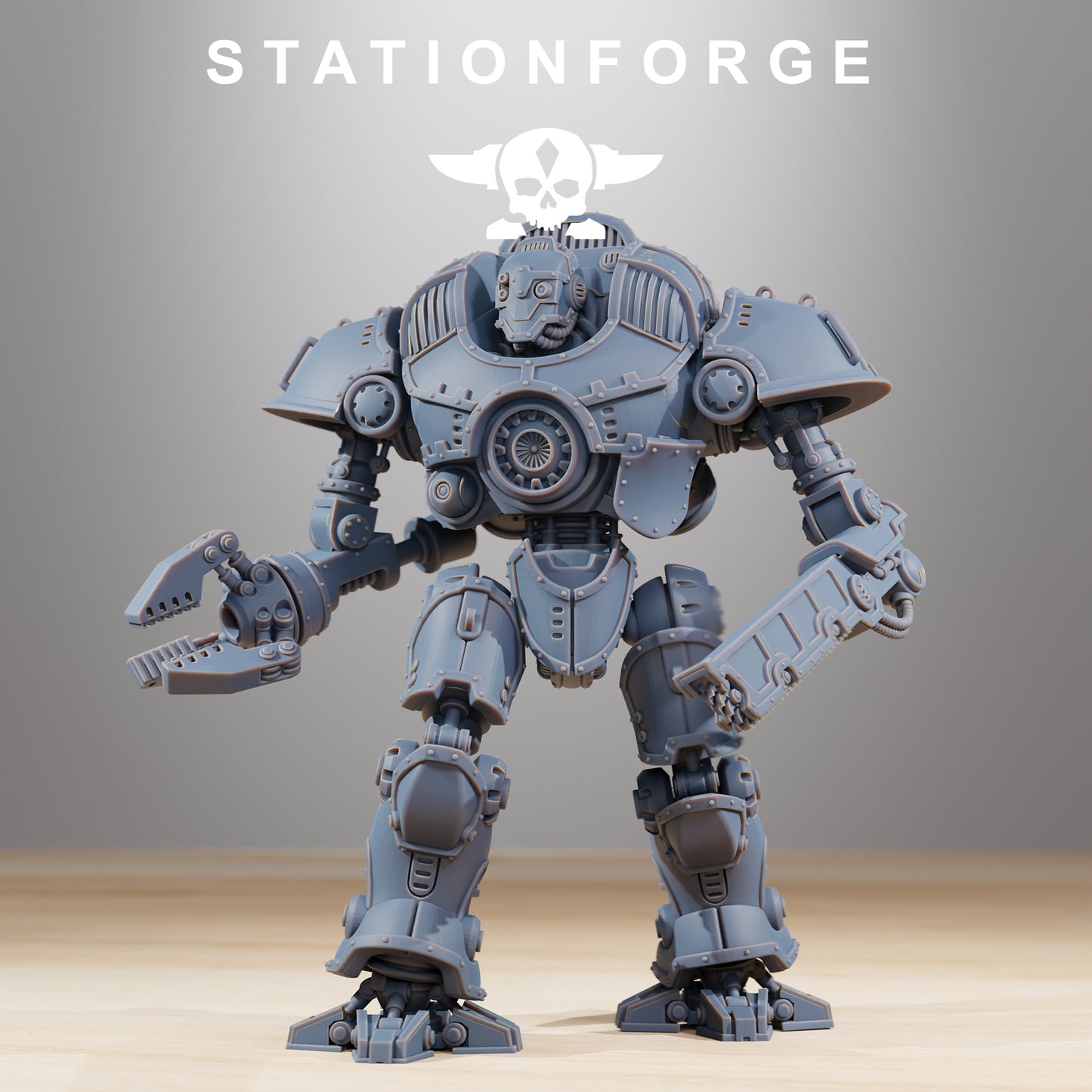 Foto del producto Minis de Tabletop de 28mm Stationforge: Defender MK2