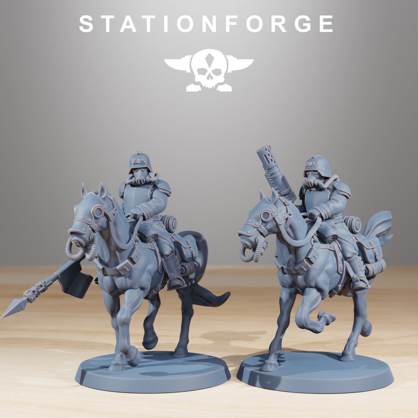 Foto del producto Minis de tabletop de 28 mm Stationforge: Caballería
