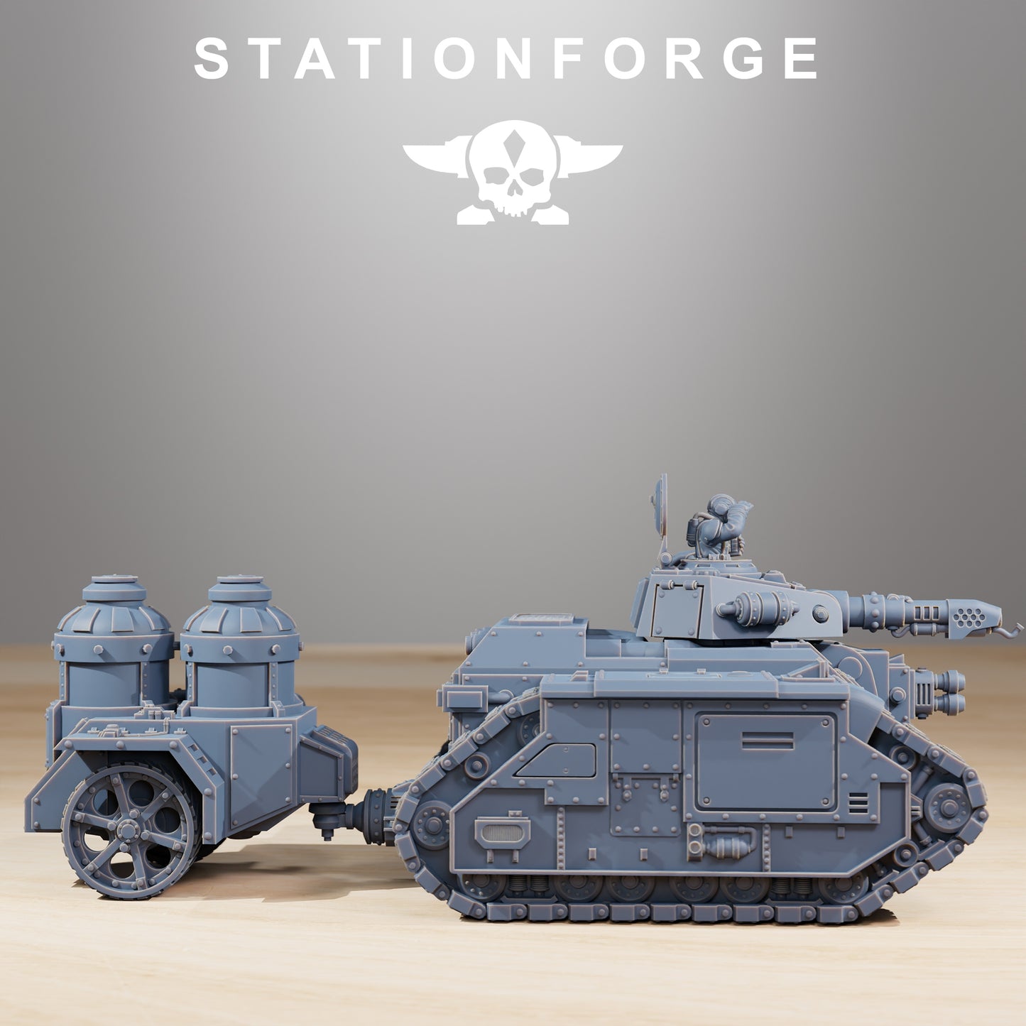Foto del producto Minis de mesa de 28 mm Stationforge: Tanque de llamas