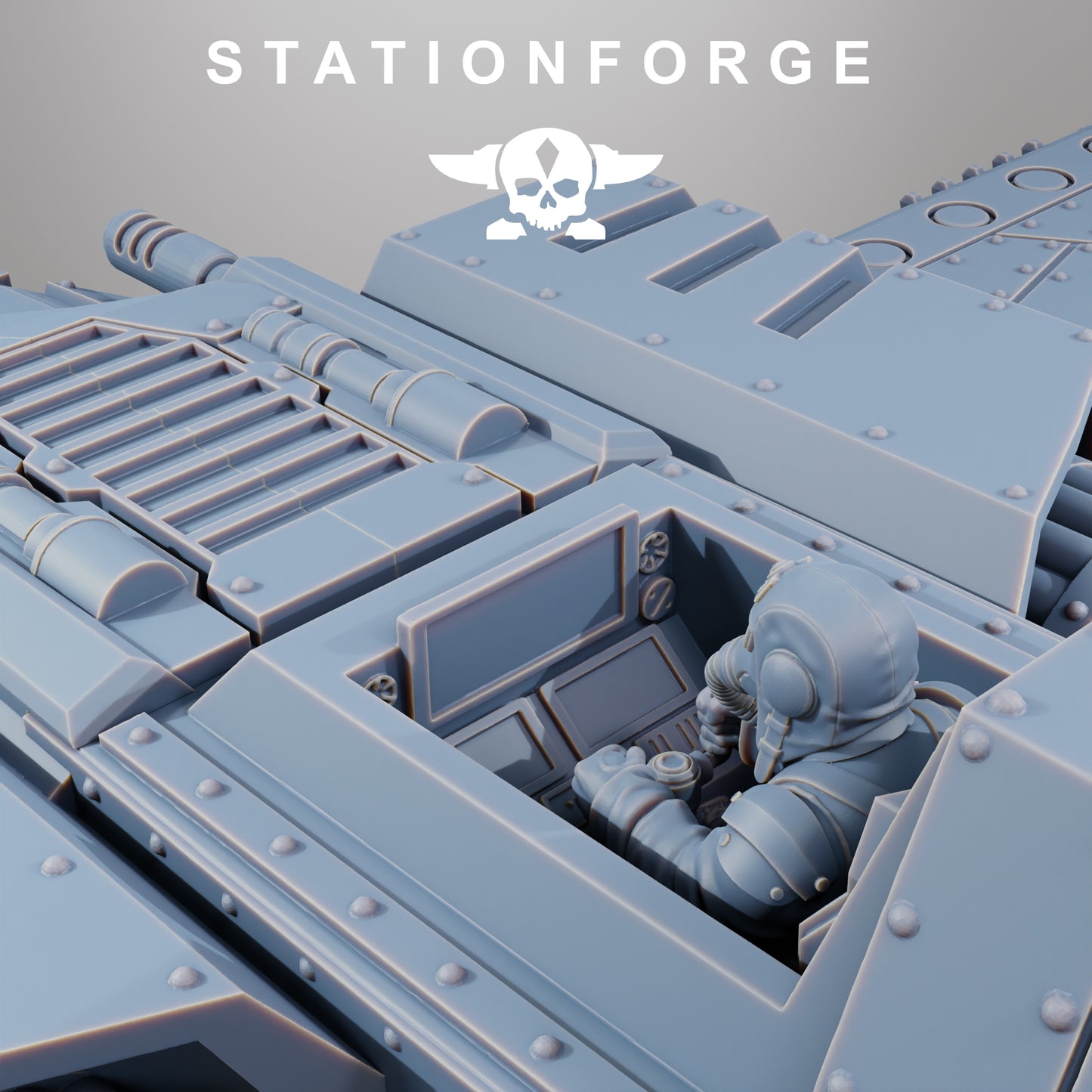 Foto del producto Minis de mesa de 28 mm Stationforge: Avión de combate