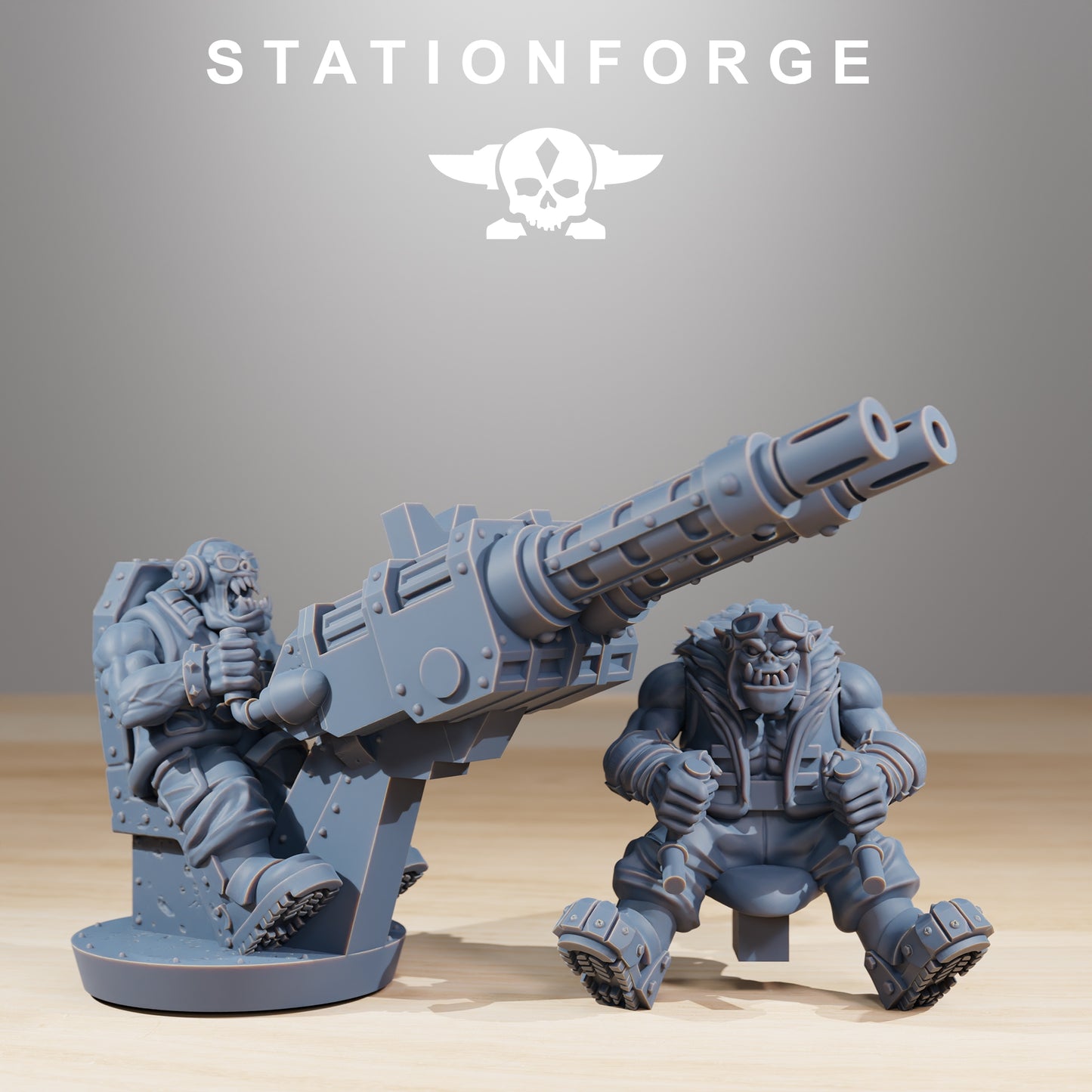 Produktfoto 28mm Tabletop Minis Stationforge: Ork Bomba