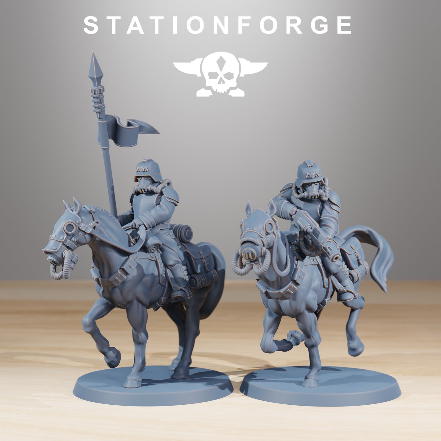 Foto del producto Minis de tabletop de 28 mm Stationforge: Caballería