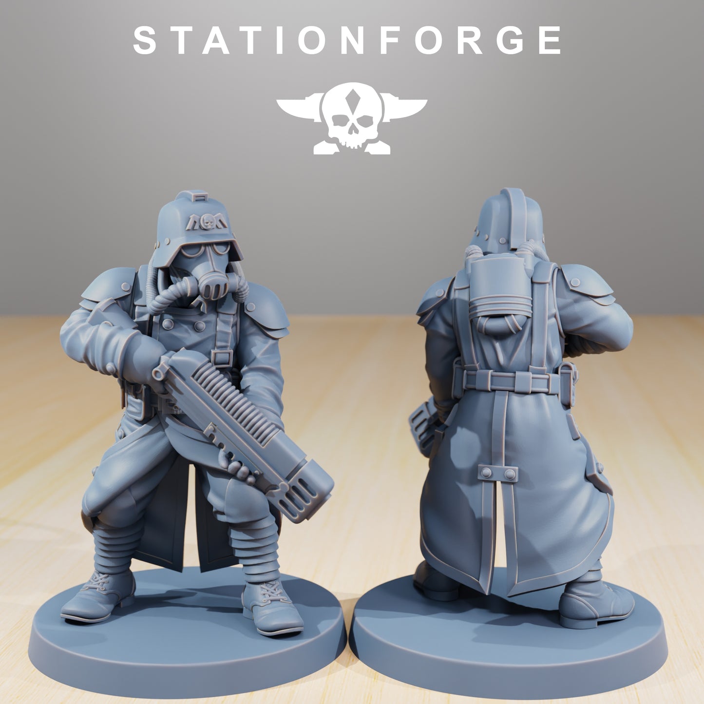 Foto del producto Minis de mesa de 28 mm Stationforge: Fuerza de Comando