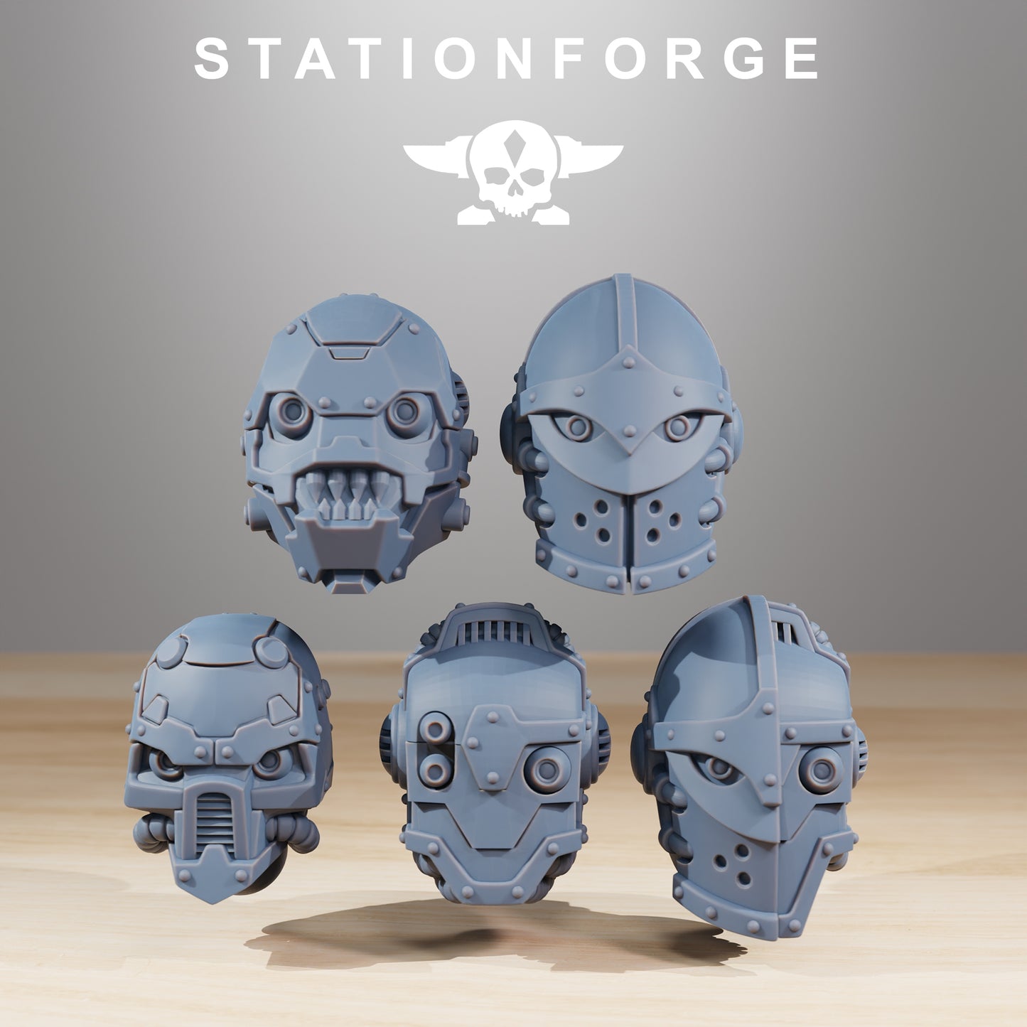 Foto del producto Minis de Tabletop de 28mm Stationforge: Defender MK2
