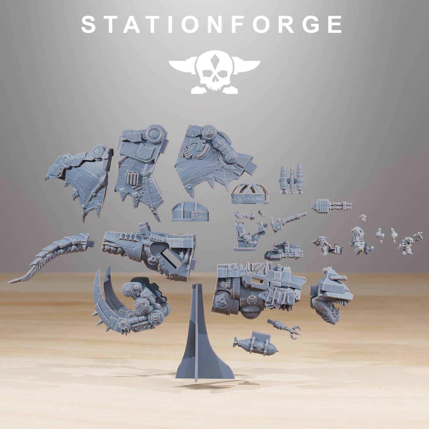 Produktfoto 28mm Tabletop Minis Stationforge: Ork Bomba
