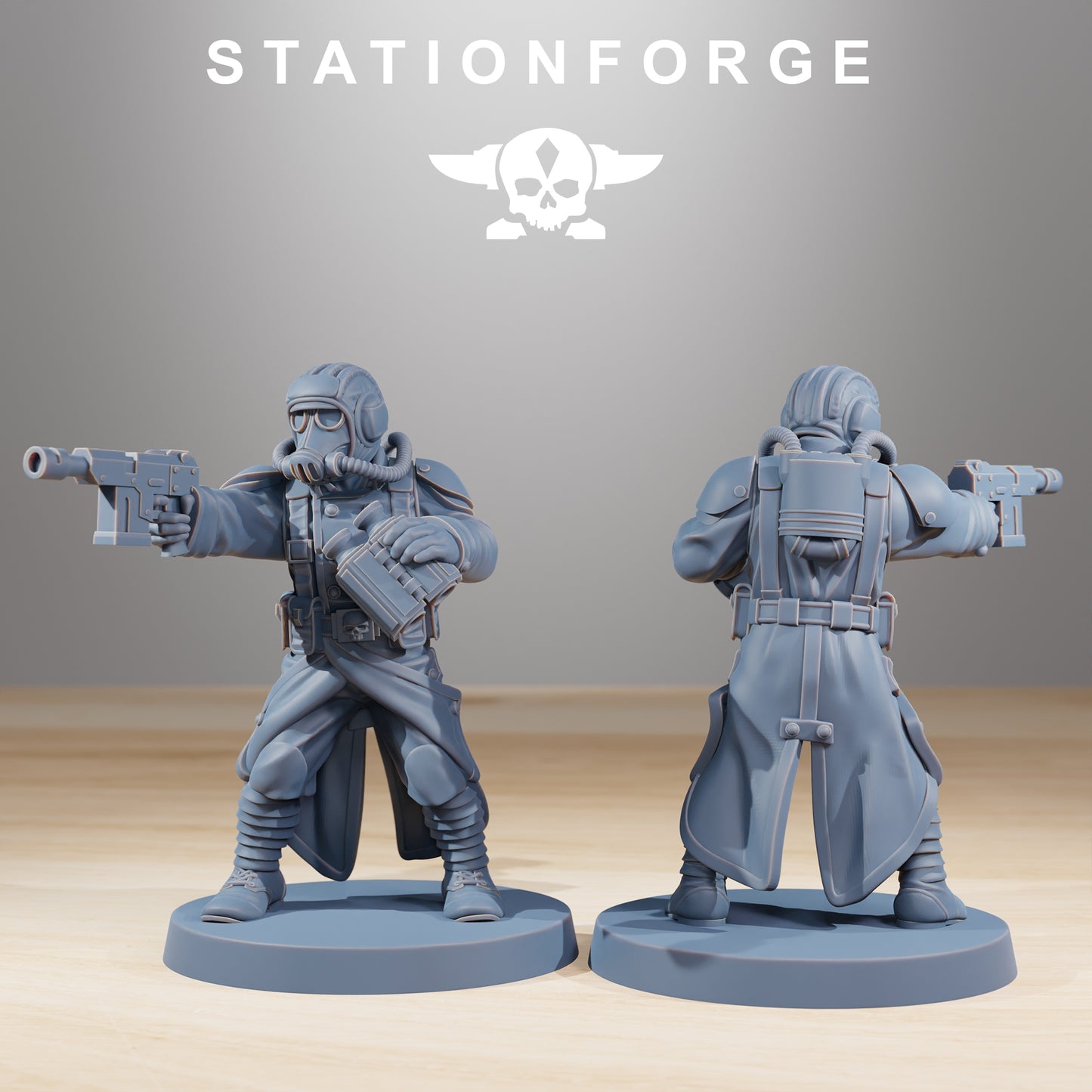Foto del producto Minis de mesa de 28 mm Stationforge: Tanque de llamas