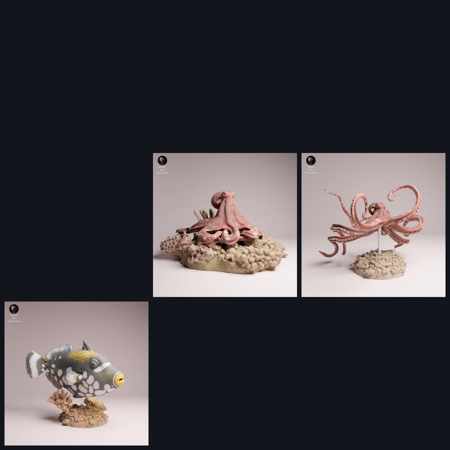 Esta imagen es la imagen de categoría para el lanzamiento 25_10: Riff-miniaturas de animales y figuras de animales para dioramas y modelismo
