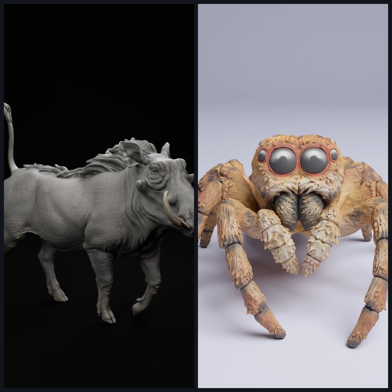 Esta imagen es la imagen de categoría para el lanzamiento 25_05: Tierminiaturen & Tierfiguren für Diorama und Modellbau