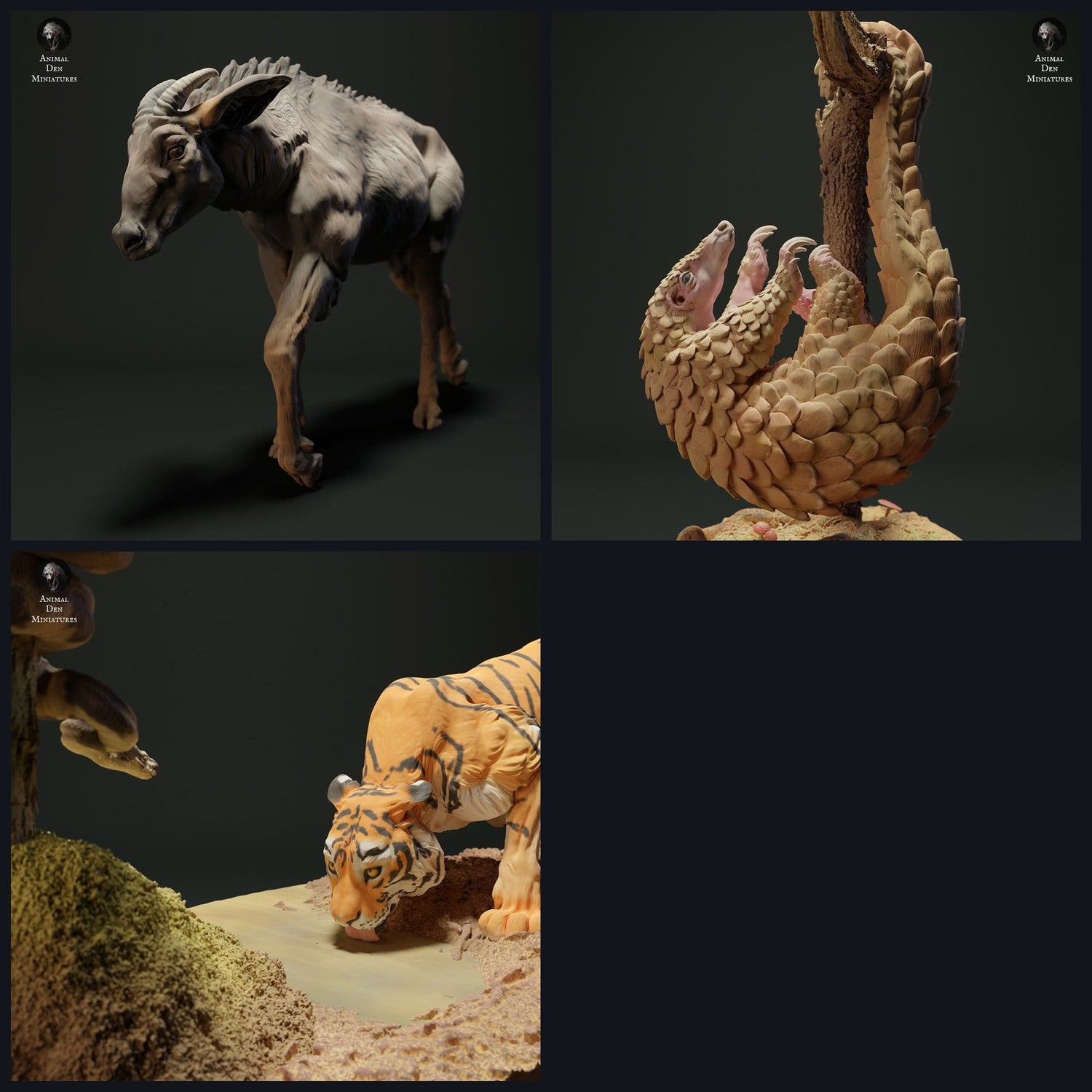 Esta imagen es la imagen de categoría para el lanzamiento 23_05: Asiatische Dschungel-figuras de animales para dioramas y modelismo