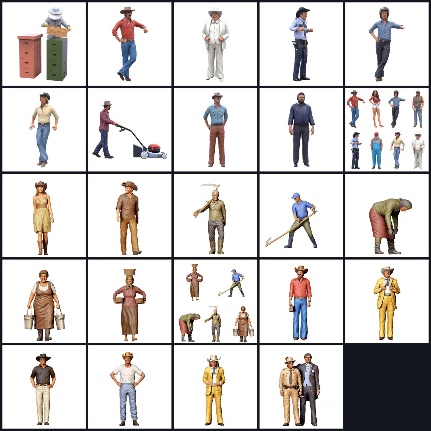 Dieses Bild ist das Kategoriebild fuer die Themenwelt Western & Landleben