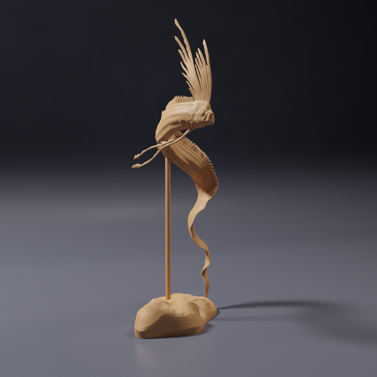 Foto del producto: figura de animal Animal Den Miniatures 0: figura de animal marino: pez remo (26_09_03)