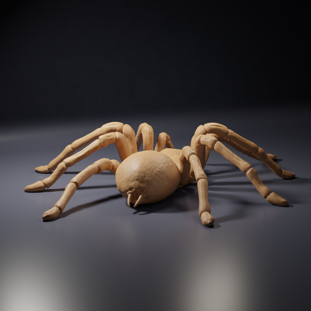 Foto del producto de la figura de animal Animal Den Miniatures 4: figura de arácnido: tarántula Goliat (26_10_01)