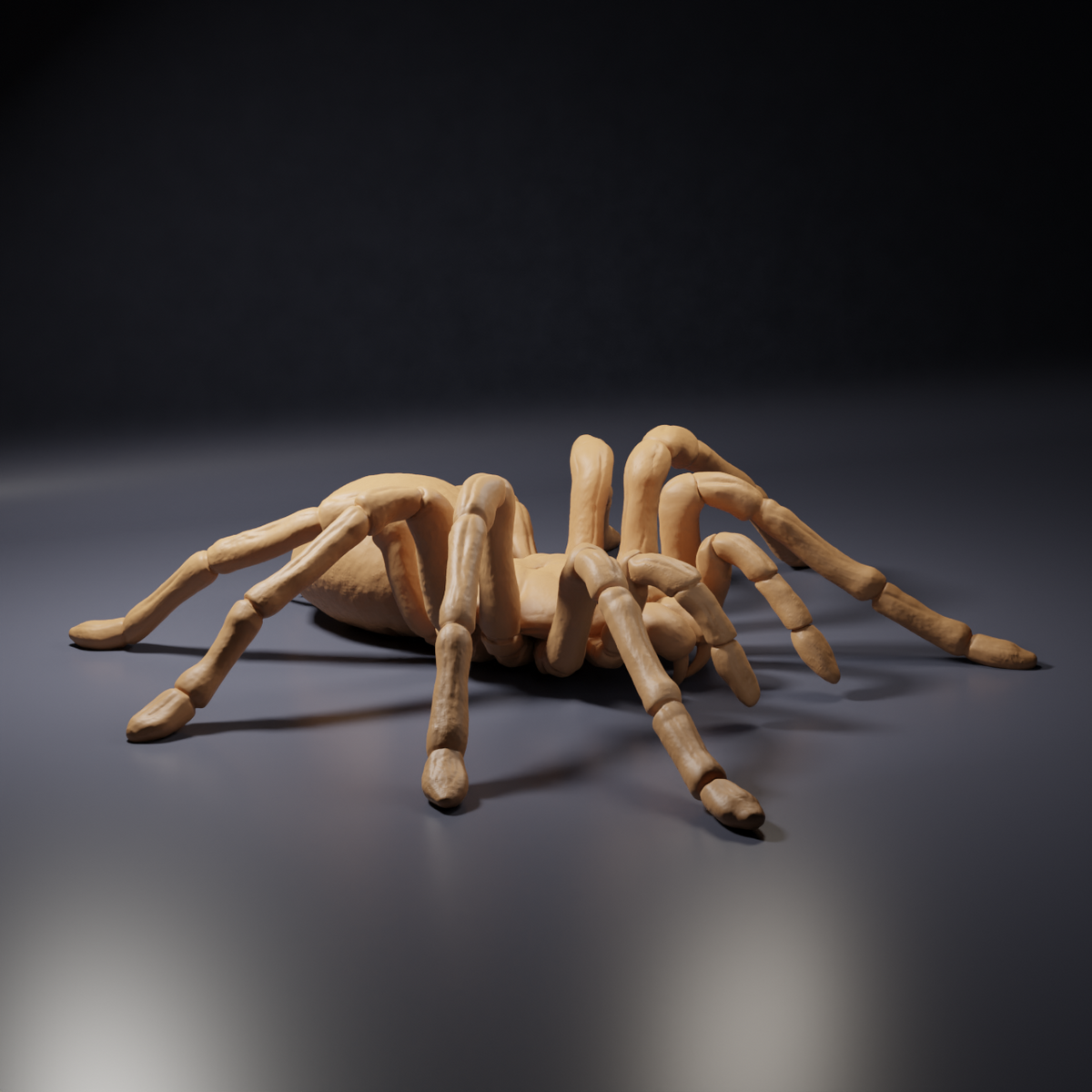 Foto del producto: figura de animal Animal Den Miniatures 3: figura de arácnido: tarántula Goliat (26_10_01)