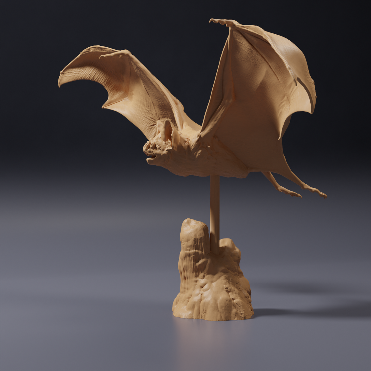 Foto del producto figura de animal Animal Den Miniatures 3: figura de animal: murciélago vampiro común en vuelo (26_10_03)