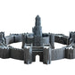 Produktfoto Tabletop 28mm The Printing Goes Ever On (TPGEO)  0: Riesige Festung - Ivory City modulare Burg - Königreich Gonthan - Tor, Mauer, Turm, Zitadelle