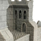 Produktfoto Tabletop 28mm The Printing Goes Ever On (TPGEO)  0: Riesige Festung - Ivory City modulare Burg - Königreich Gonthan - Tor, Mauer, Turm, Zitadelle