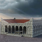 Foto del producto Tabletop 28mm The Printing Goes Ever On (TPGEO) 0: Estación médica Ciudad Marfil - Edificio Reino de Gonthan - Terreno de hospital para Tabletop
