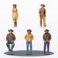 Foto de producto 5 de maqueta para diorama: set de figuras para diorama: cowboys y cowgirls (n.º S76)