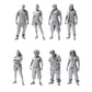 Produktbild S140 0: Diorama Figuren-Set: Urban Gangster & Street-Gang (Nr. S140) – 8 Figuren