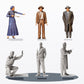 Diorama Modellbau Produktfoto 3: Diorama Figuren-Set: Noir-Gangster und Unterwelt (Nr. S80)
