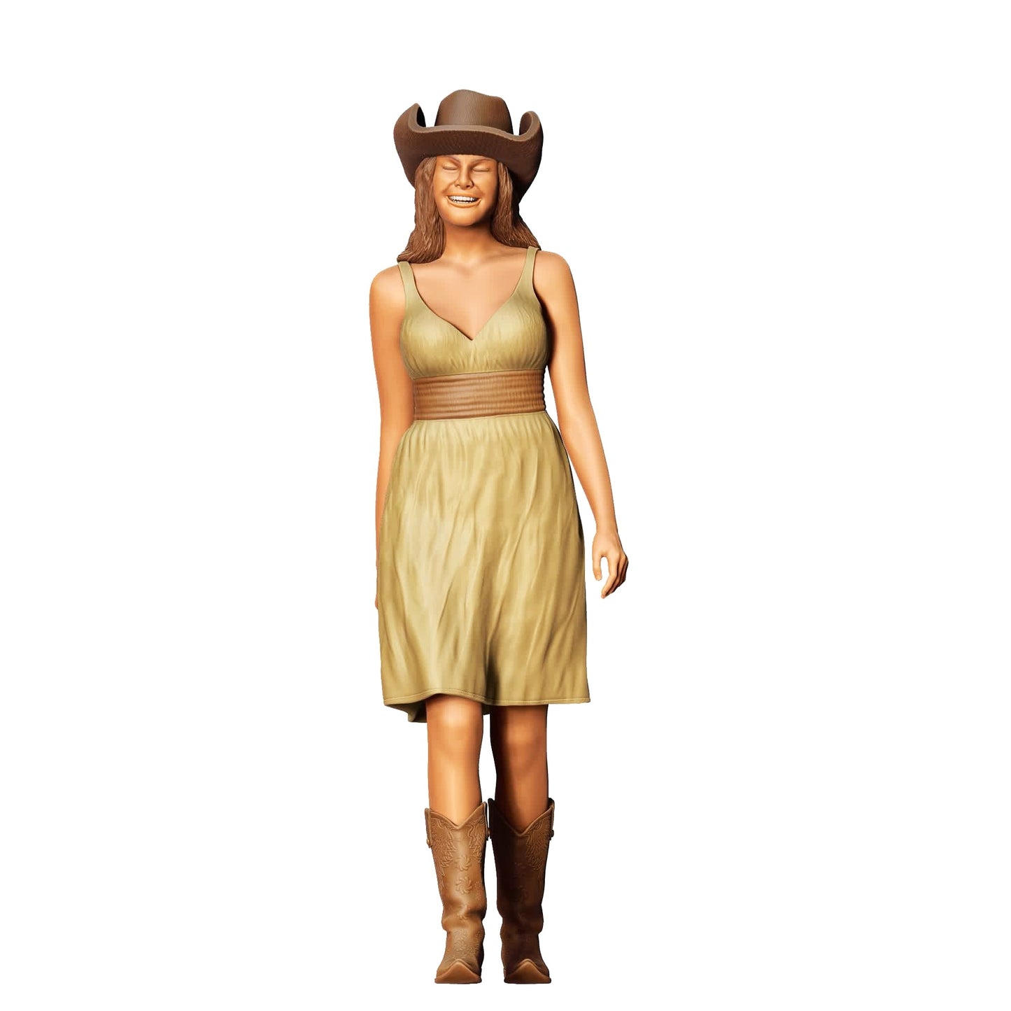 Foto de producto de maqueta de diorama 0: Set de figuras para diorama: Cowboys y Cowgirls (n.º S76)