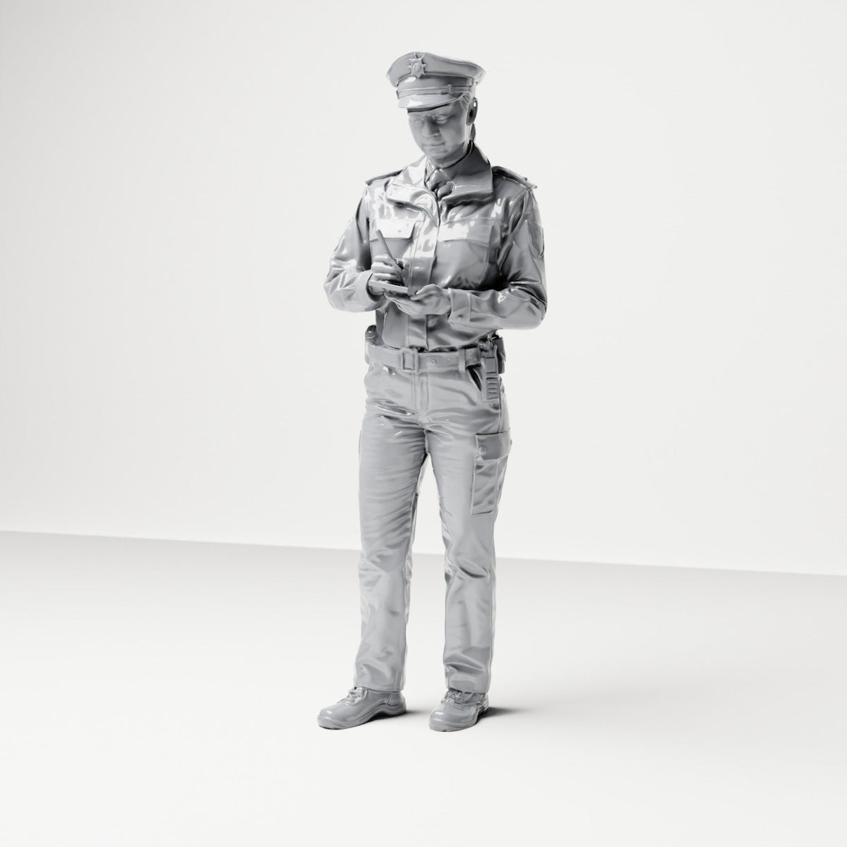 Foto de producto de modelismo de dioramas 1: Set de figuras para diorama: Policía alemana y agentes de policía
