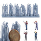 Foto del producto Figura H0, 1:72 - 0: Set de figuras de mecánicos/ reparadores (6 figuras):