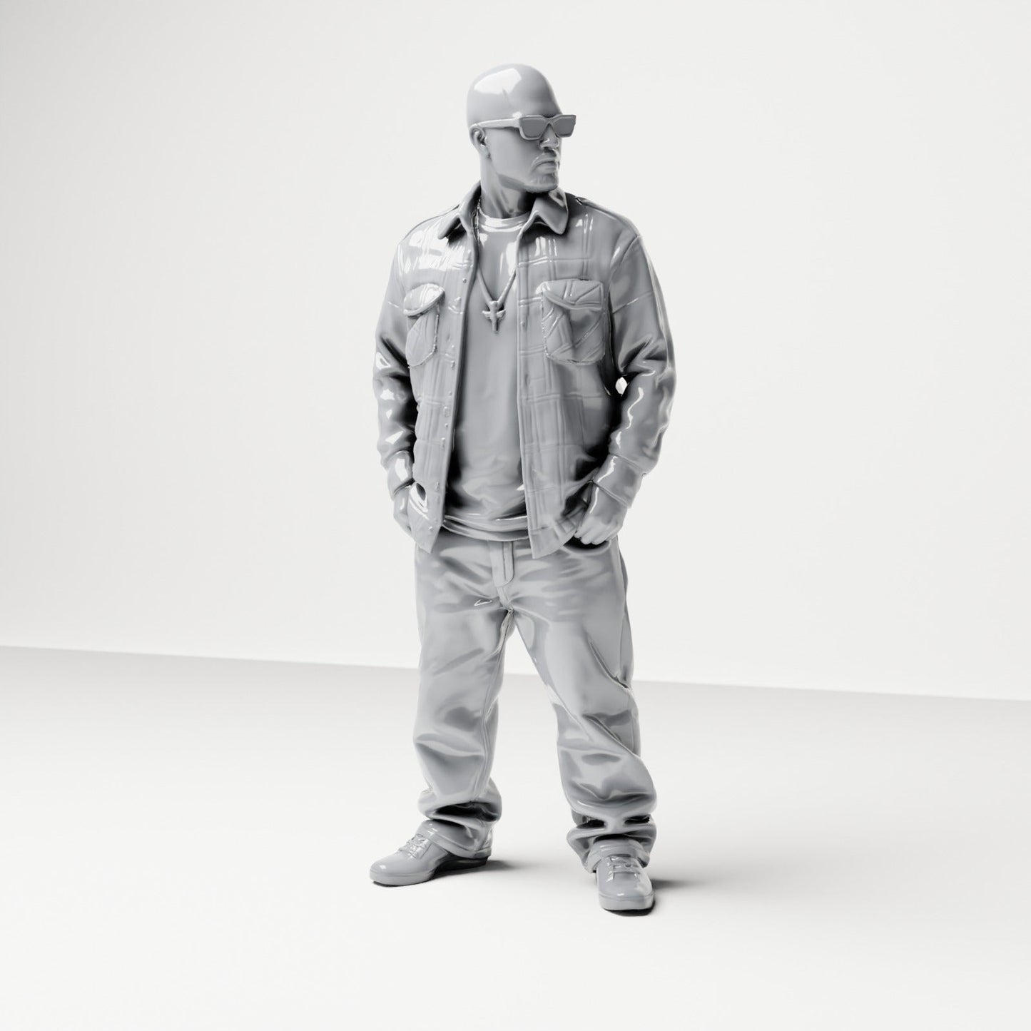 Foto de producto de modelismo para diorama 2: Set de figuras para diorama: set de figuras de hip-hop, urbanas y streetwear
