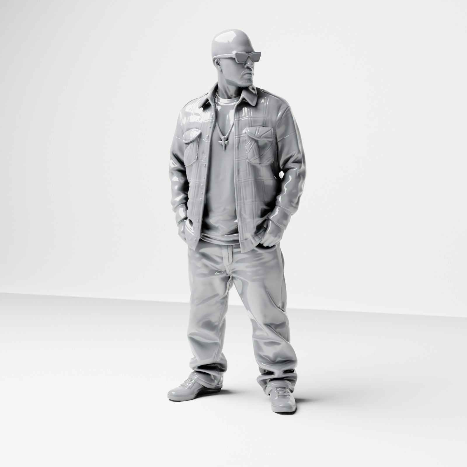 Foto de producto de modelismo para diorama 2: Set de figuras para diorama: set de figuras de hip-hop, urbanas y streetwear