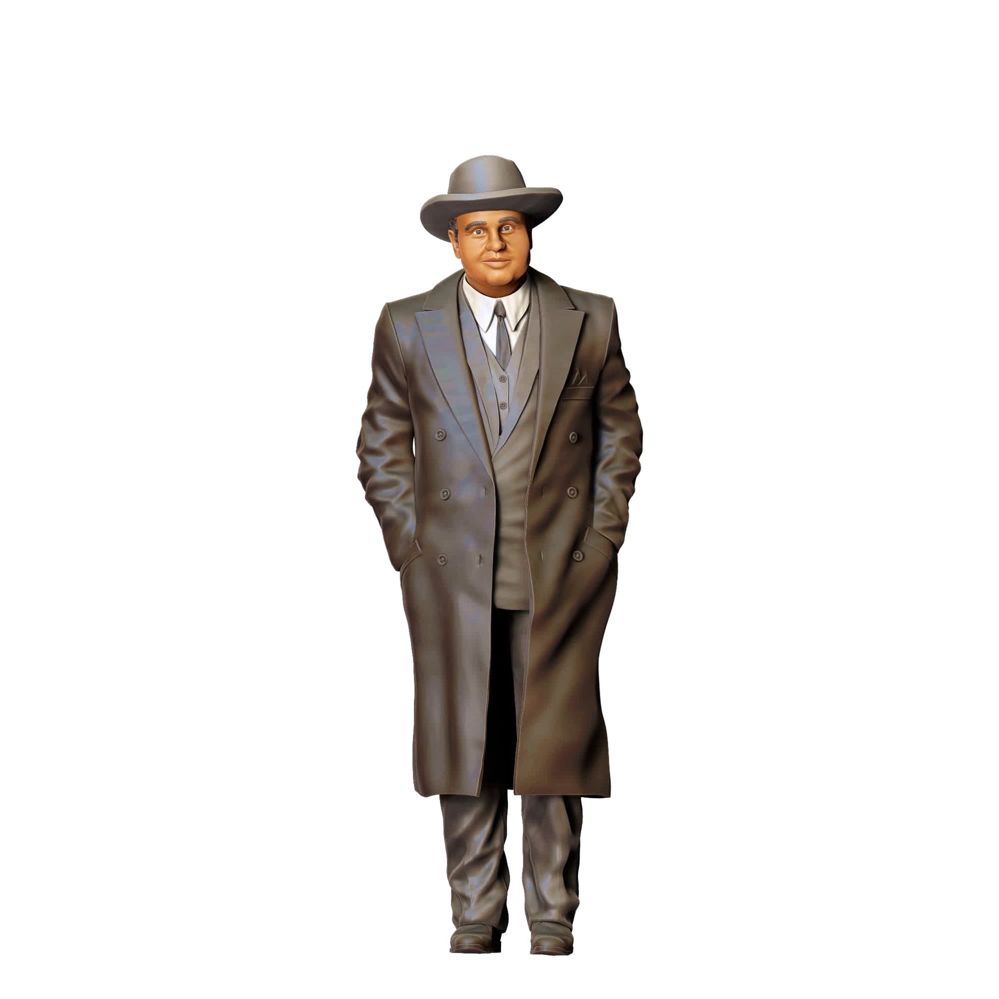 Diorama Modellbau Produktfoto 2: Diorama Figuren-Set: Noir-Gangster und Unterwelt (Nr. S80)