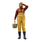Diorama Modellbau Produktfoto 0: Fischer mit Eimer – Figur in Ölzeug und Gummistiefel (Ref. Nr. 444)