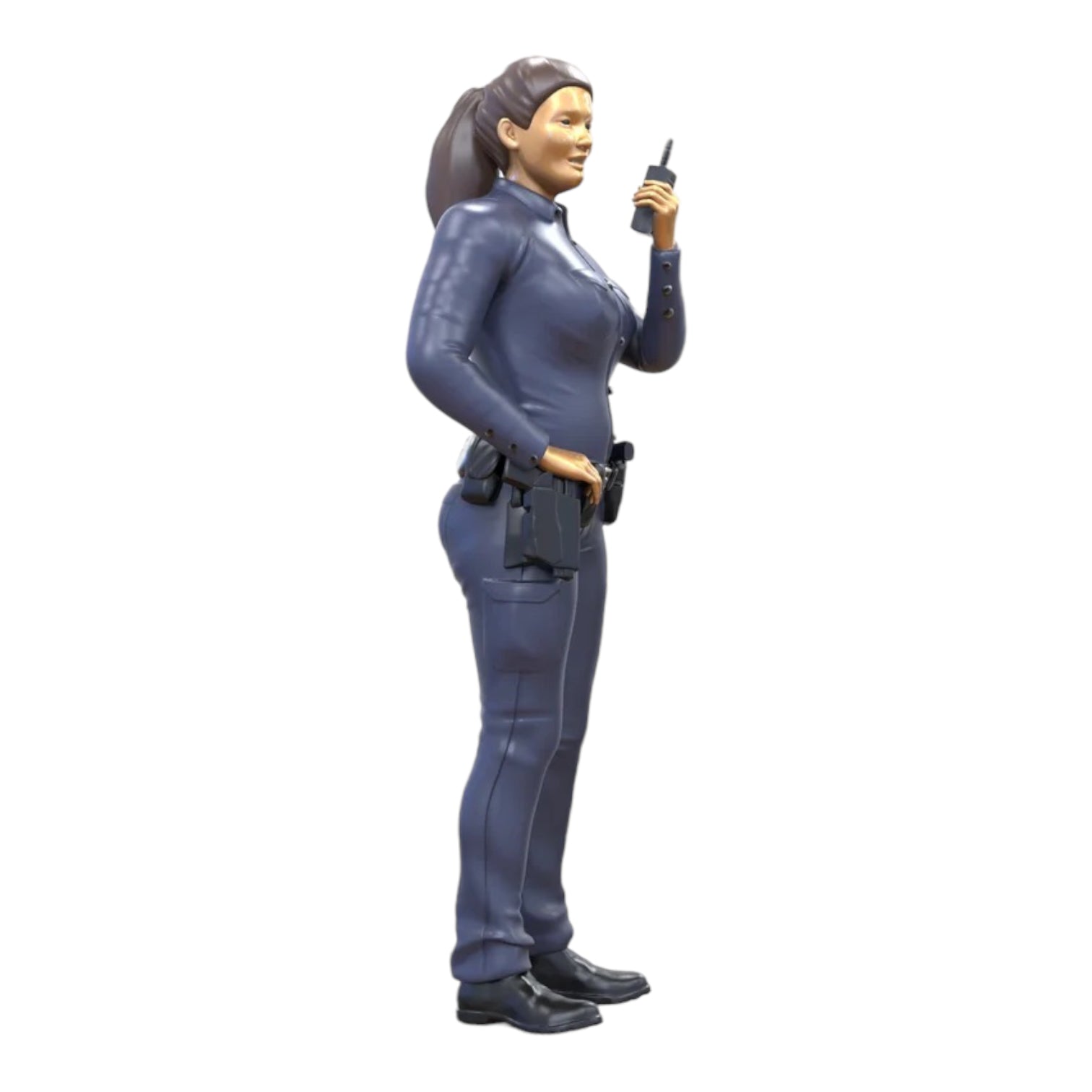 Foto de producto de maqueta de diorama 4: Set de figuras para diorama: Equipo policial clásico (n.º S95)