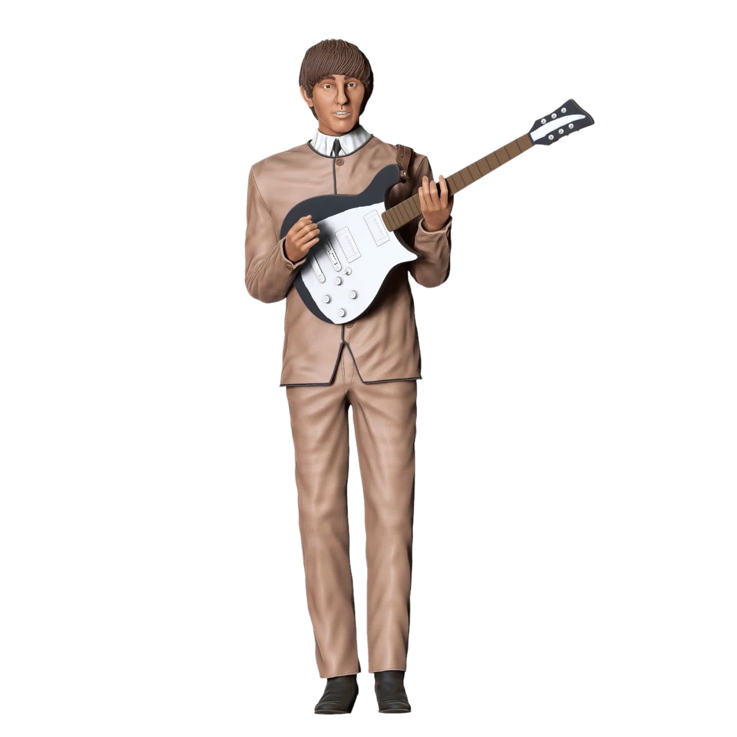 Foto de producto de maqueta para diorama 4: Set de figuras para diorama: banda de rock y músicos (n.º S72)