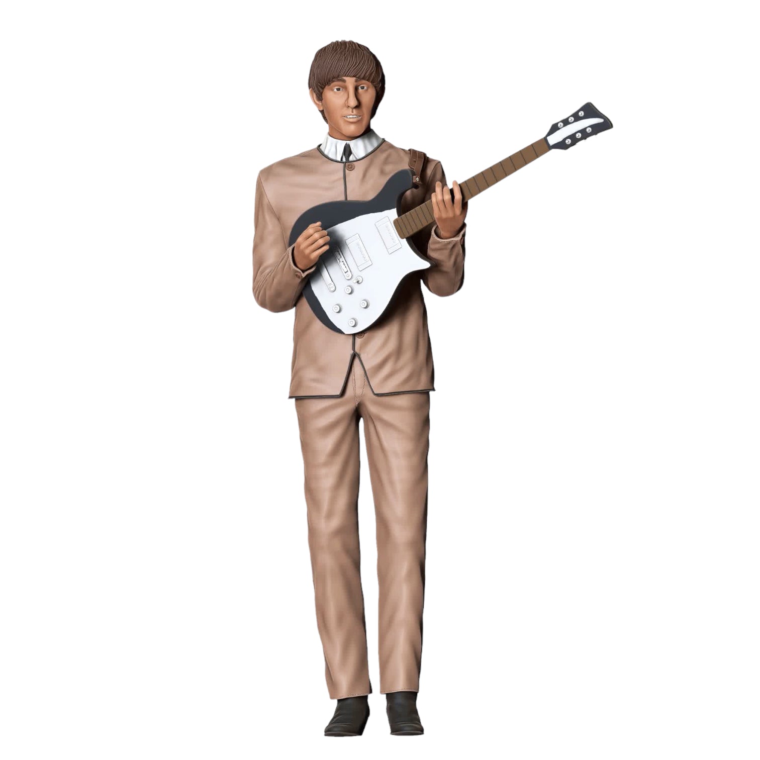 Foto de producto de maqueta para diorama 4: Set de figuras para diorama: banda de rock y músicos (n.º S72)