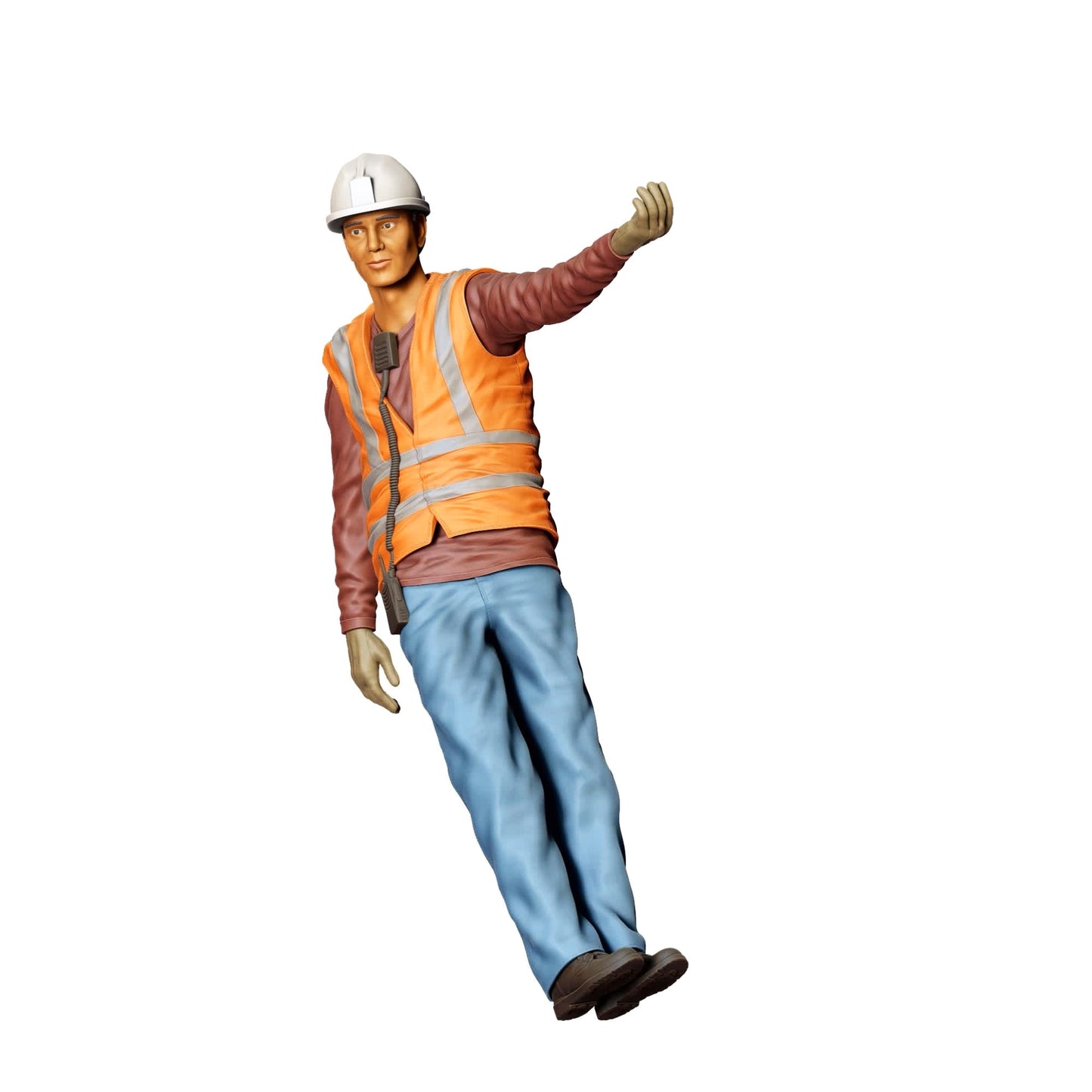 Foto de producto de modelismo de dioramas 0: Set de figuras para diorama: trabajadores de vías y mantenimiento ferroviario (n.º S44) - 4 figuras