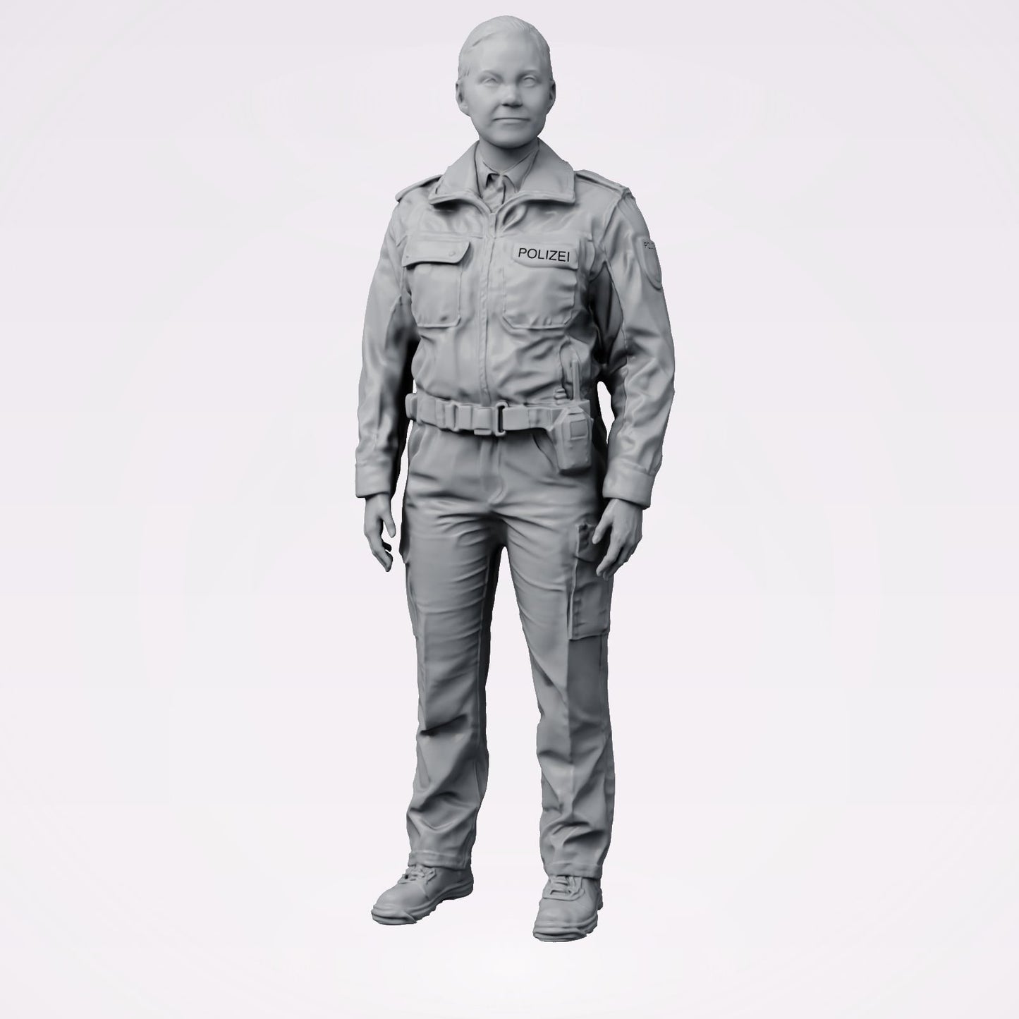 Foto de producto de maqueta de diorama 4: Set de figuras para diorama: Policía alemana y agentes de policía