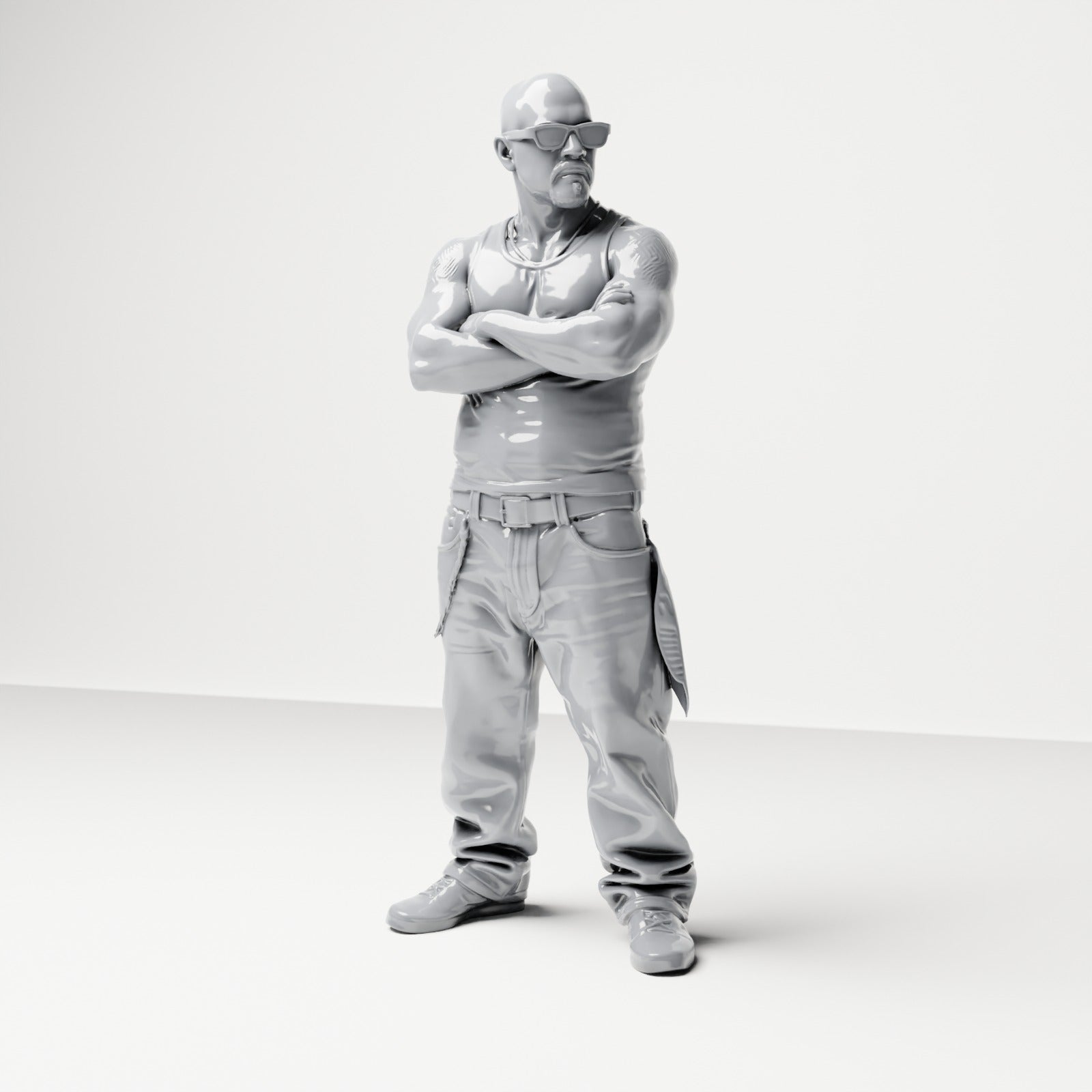 Foto de producto de modelismo para dioramas 4: Set de figuras para diorama: set de figuras de hip-hop, urbanas y streetwear