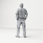 Foto de producto de modelismo para diorama 2: figura de pie: miembro de la tripulación naval con uniforme y charreteras (B051)